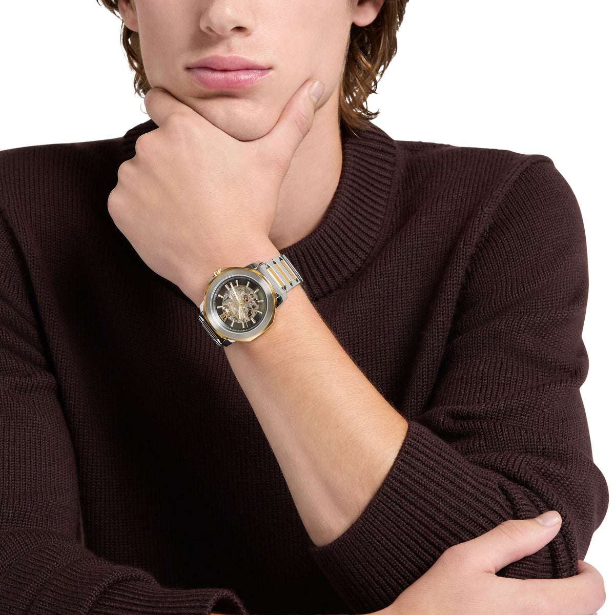 Michael Kors Prescott Automatic MK9304 on the wrist