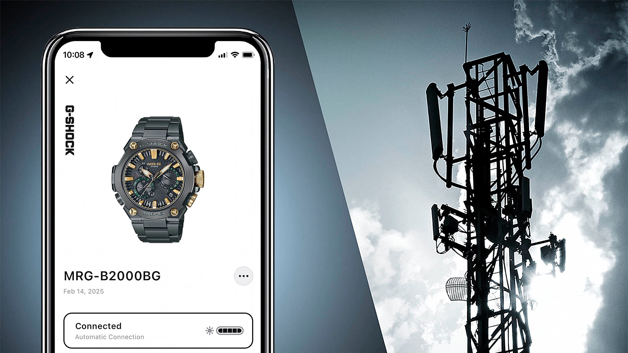 G-Shock MRGB2000BG-3A Kurogane-iro Titanium Watch