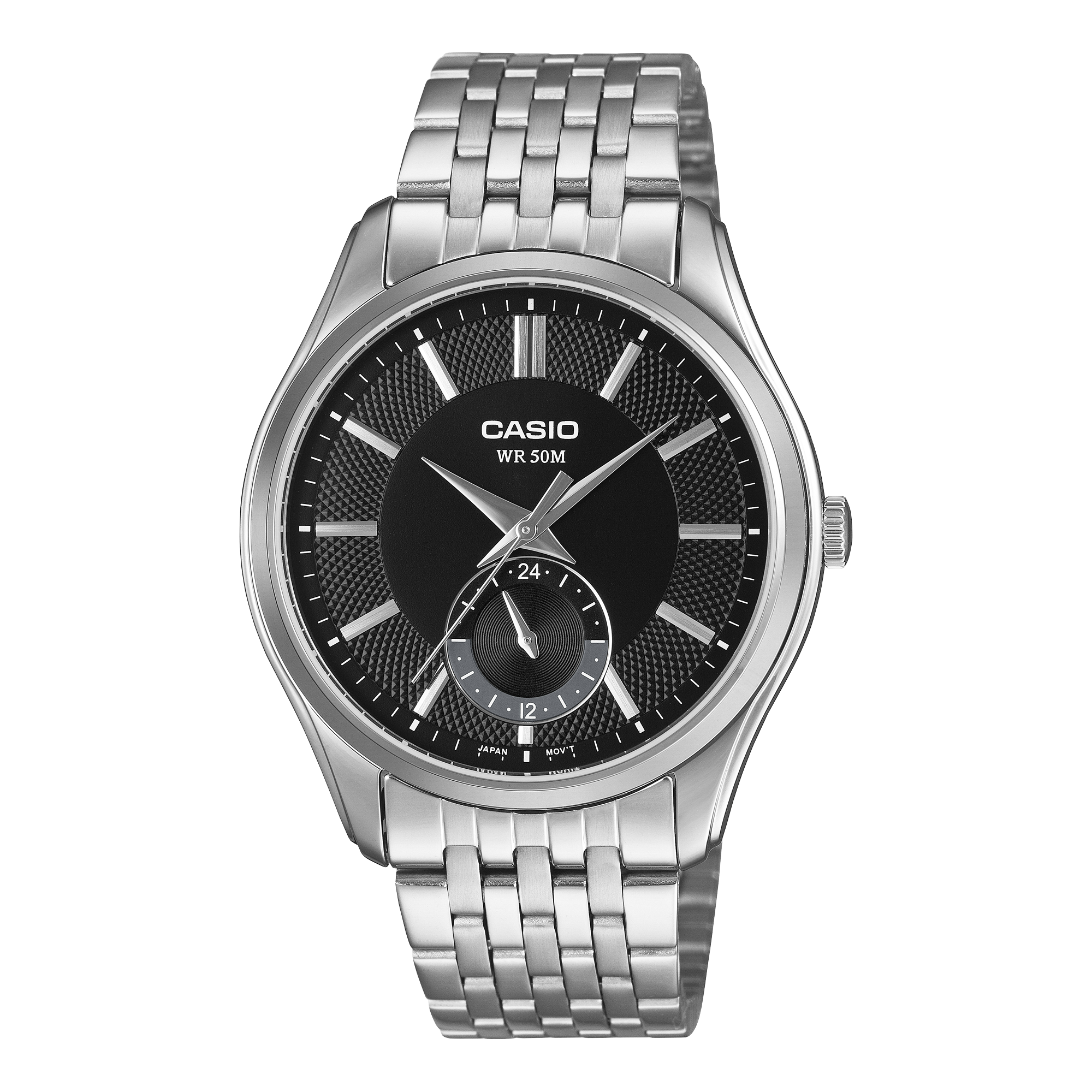 Casio Vintage MTP-B315D-1A black dial men's analogue watch