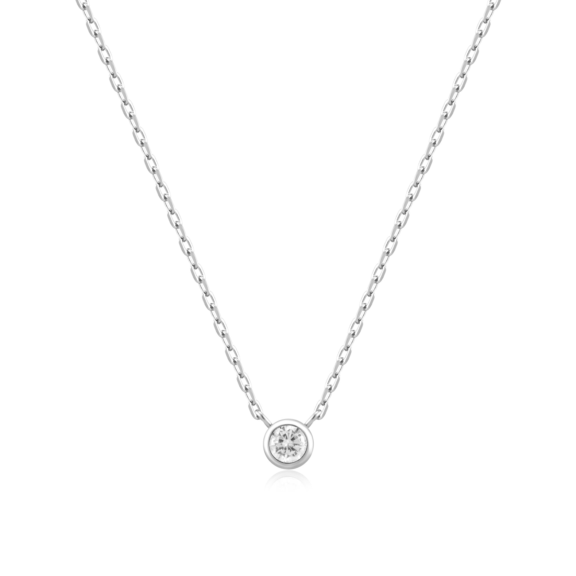 Ania Haie Silver Solitaire Necklace Elegant Affordable Jewelry Gift