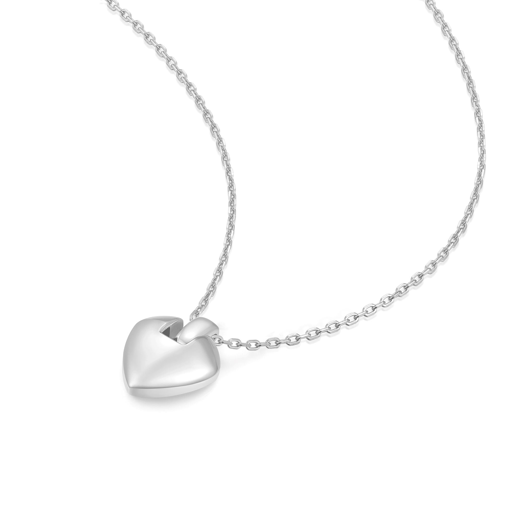 Ania Haie Silver Shield Pendant Necklace for Confident Women