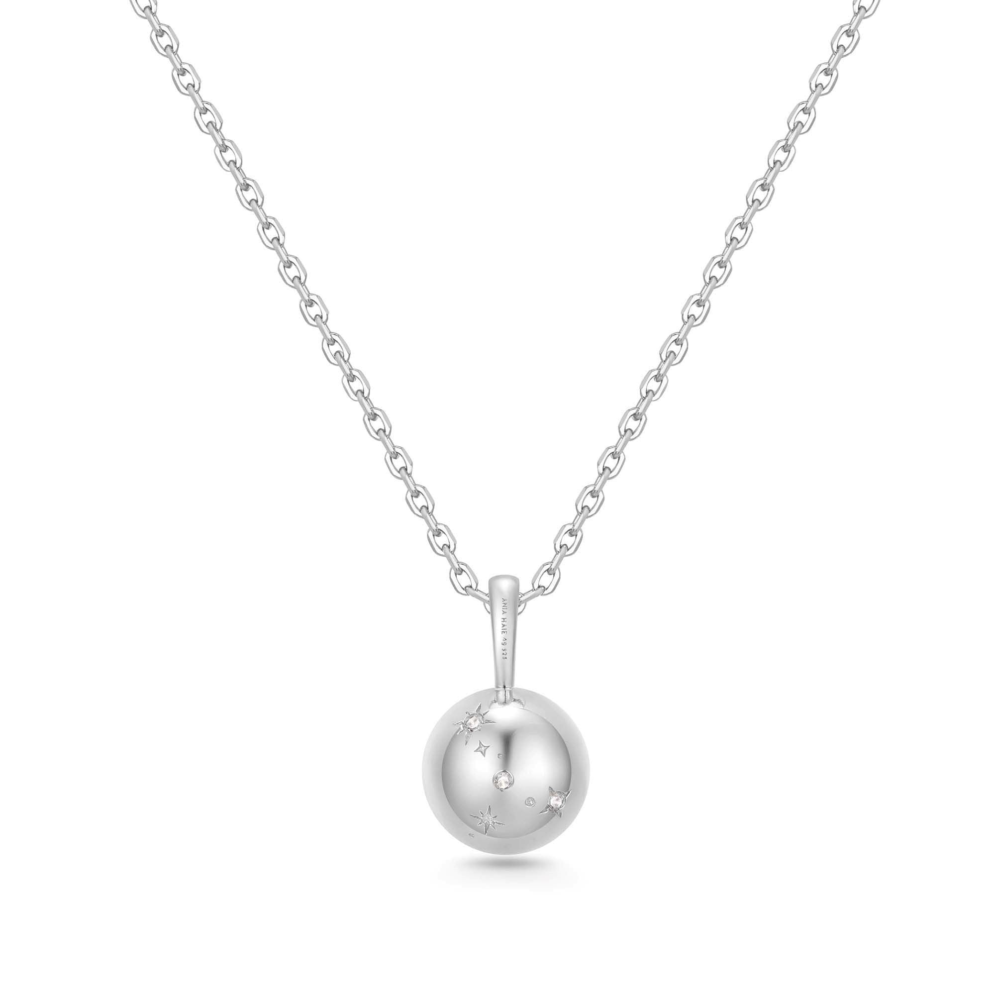 Ania Haie Silver Tiger Eye Necklace Modern Luxury Jewelry Trend