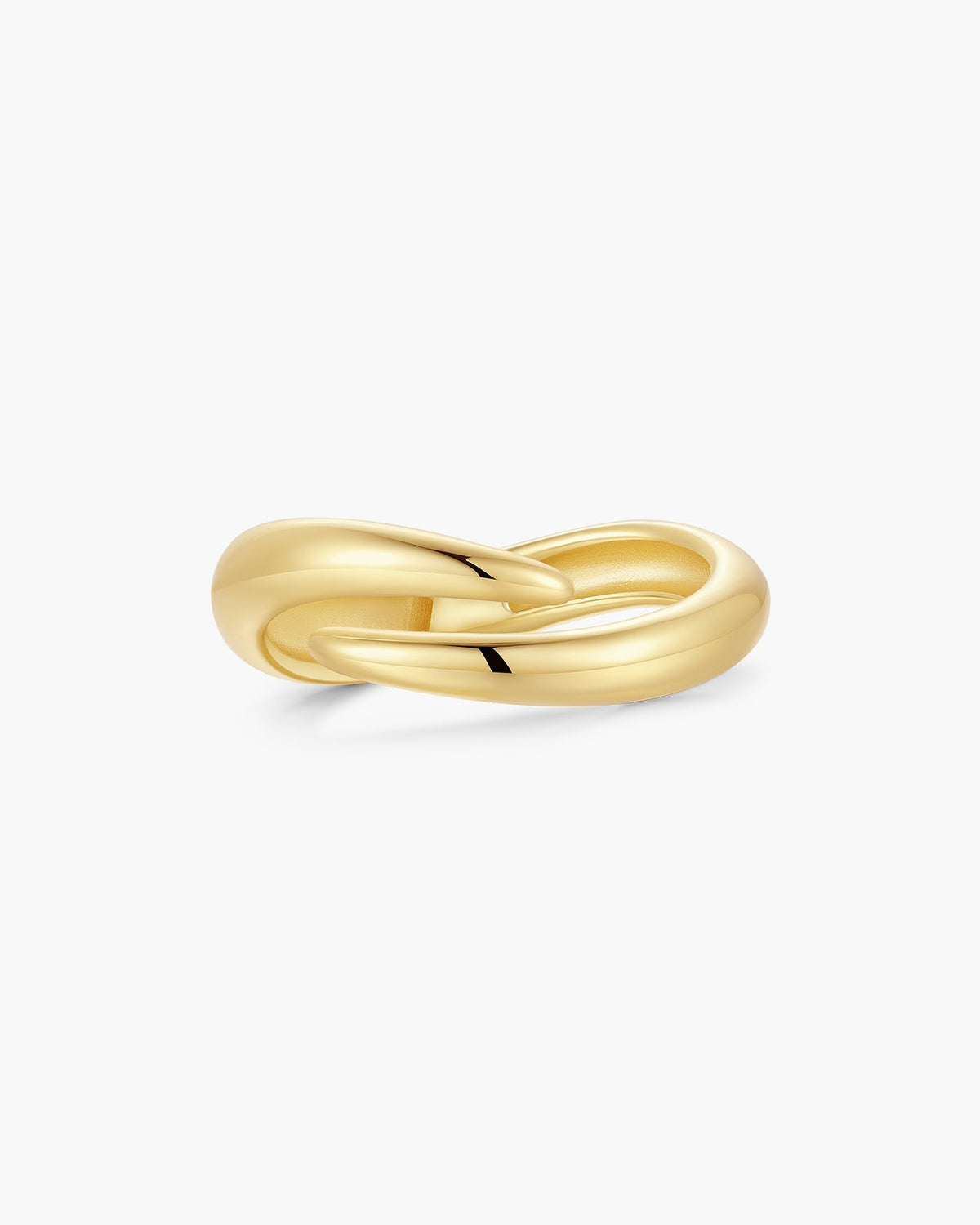 Ania Haie Gold Spiral Adjustable Ring