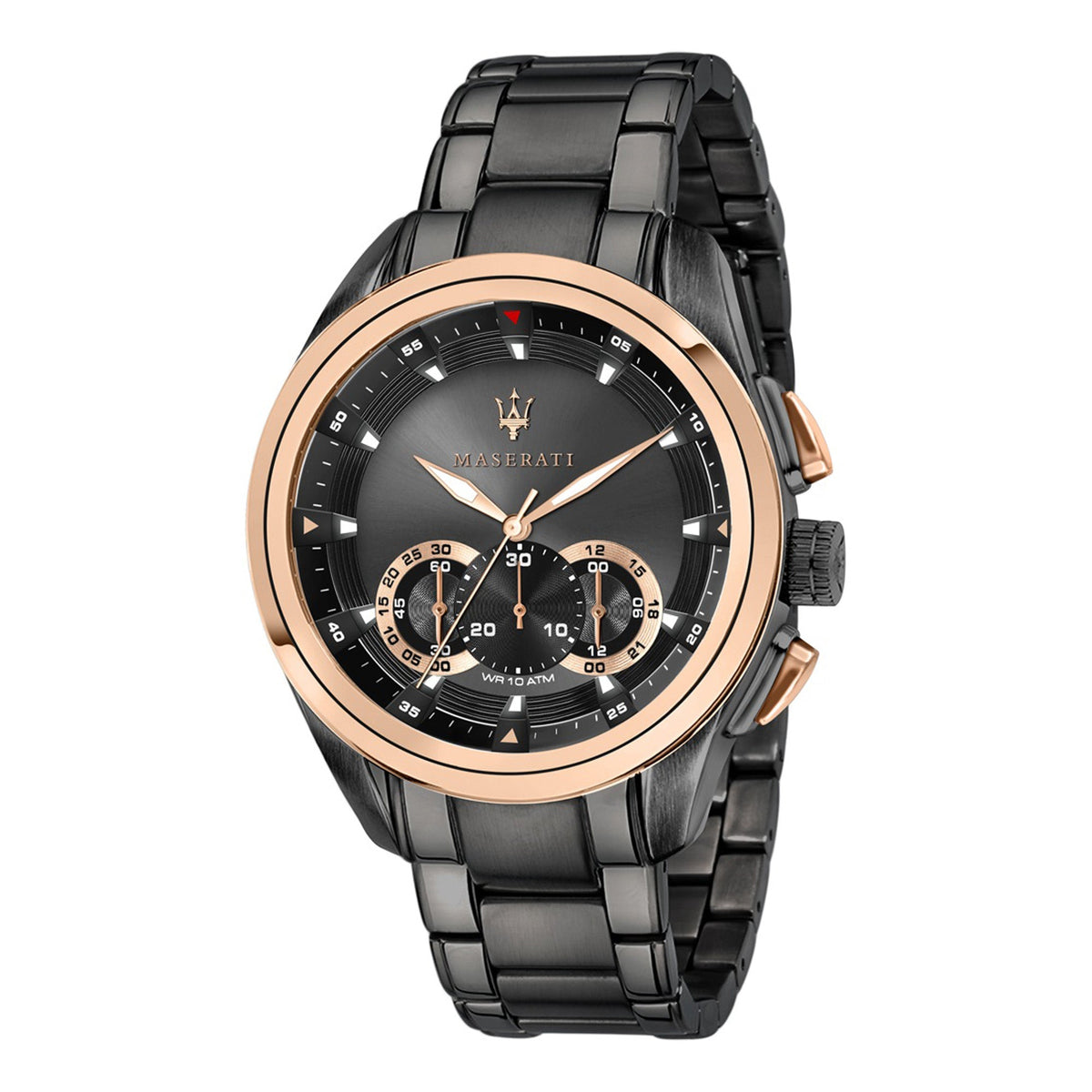 Maserati Traguardo 45mm Gun Metal Watch