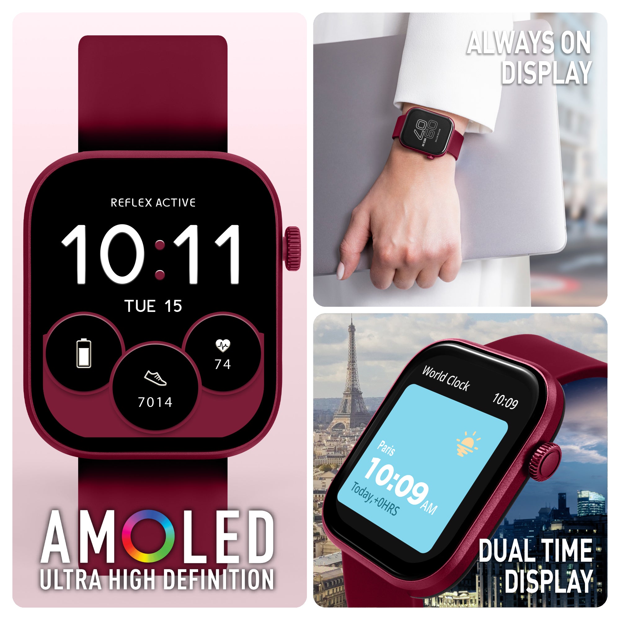 Reflex Active Spectre Berry Strap