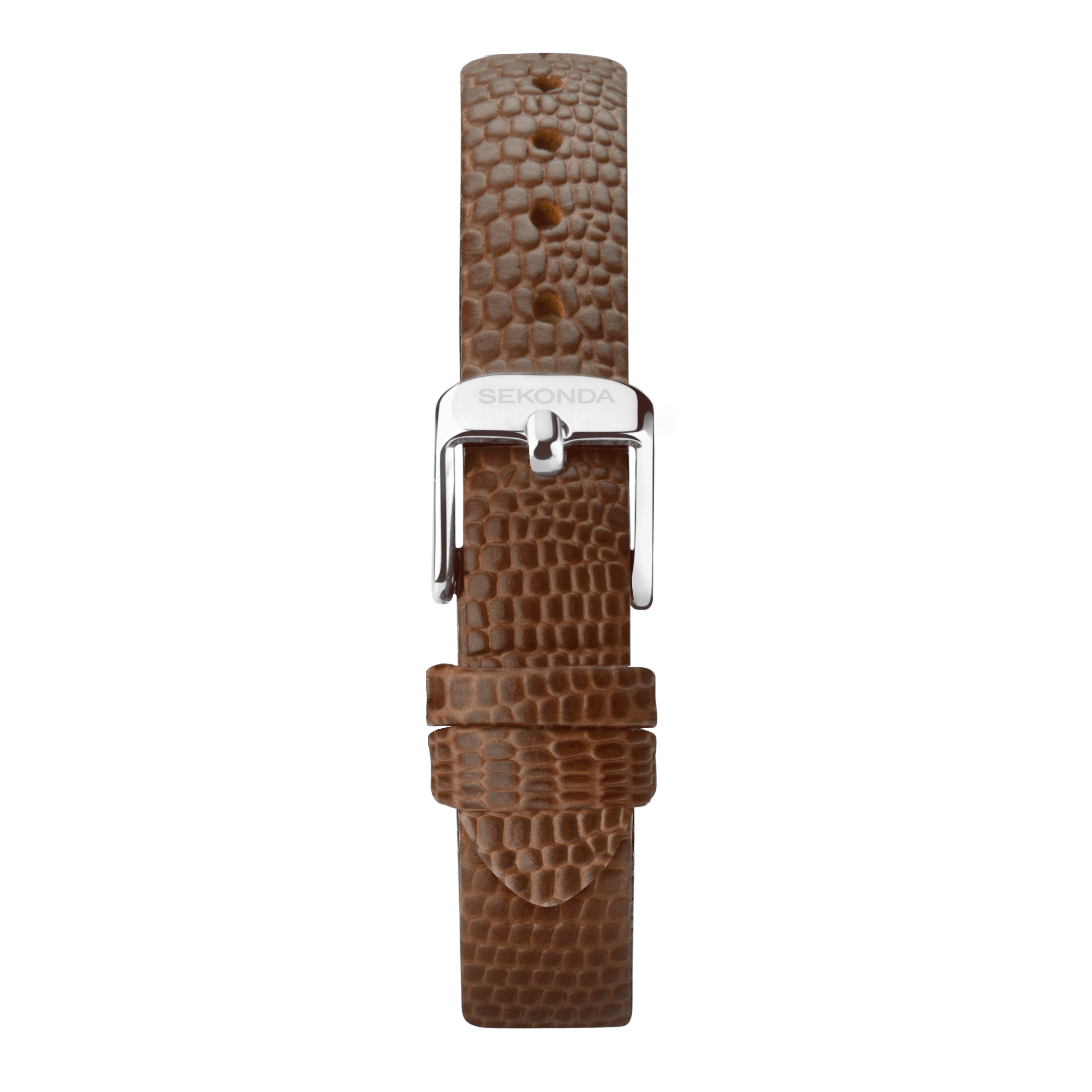 Sekonda Monica Brown Womens Leather Strap Watch Modern Durable Design
