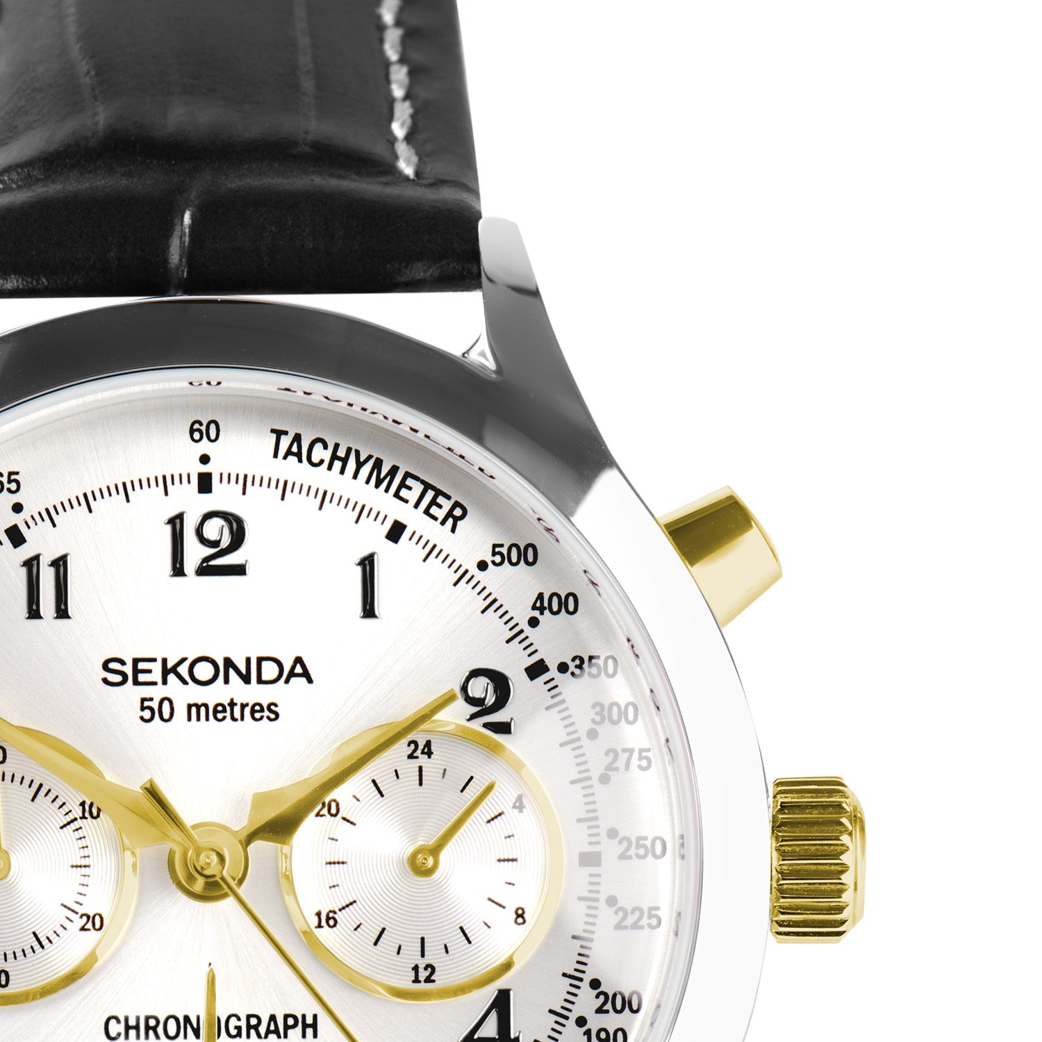 Sekonda Archer Mens Watch 40mm Black Stainless Steel Band 2024