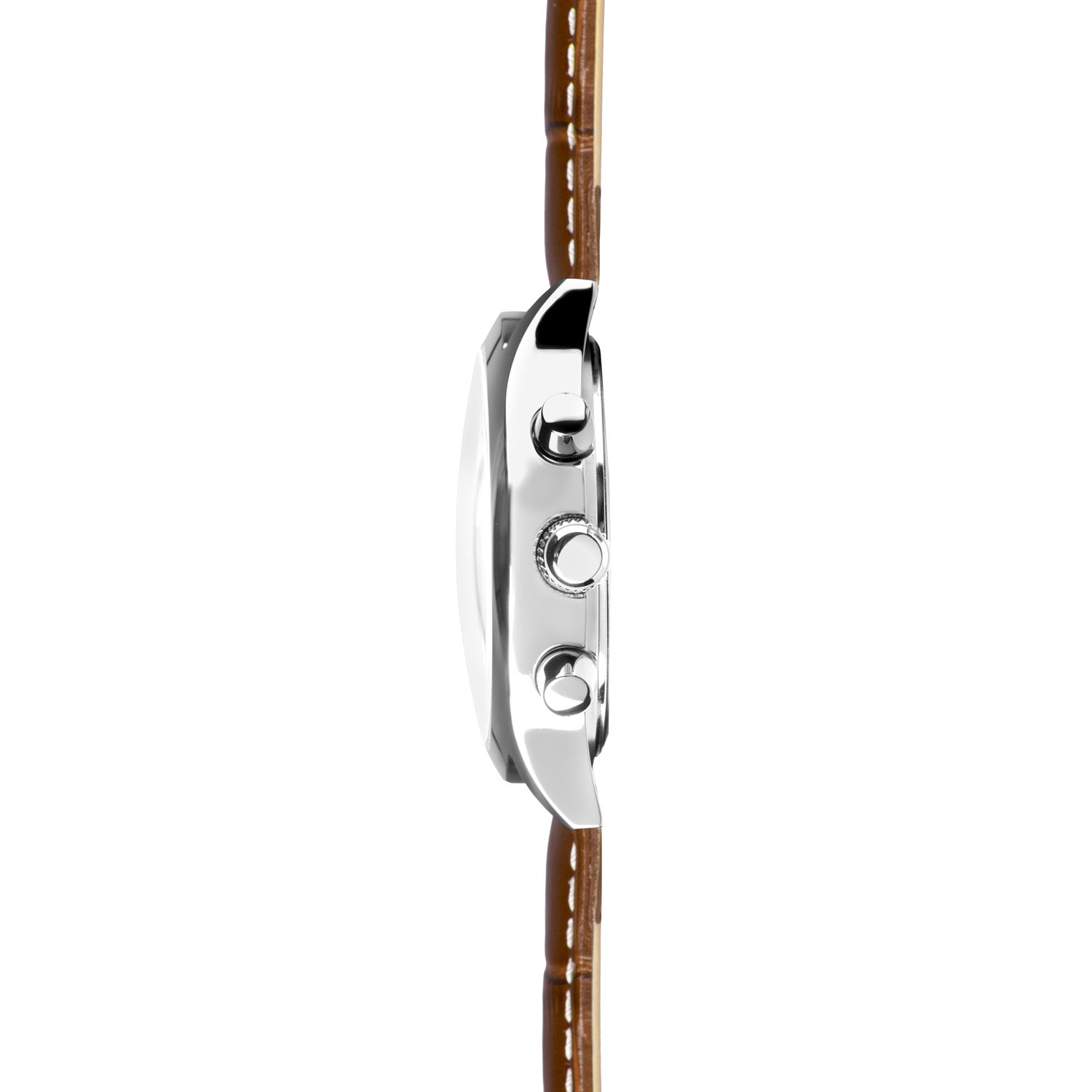 Sekonda Archer 40mm Mens Watch Durable Brown Strap High Quality