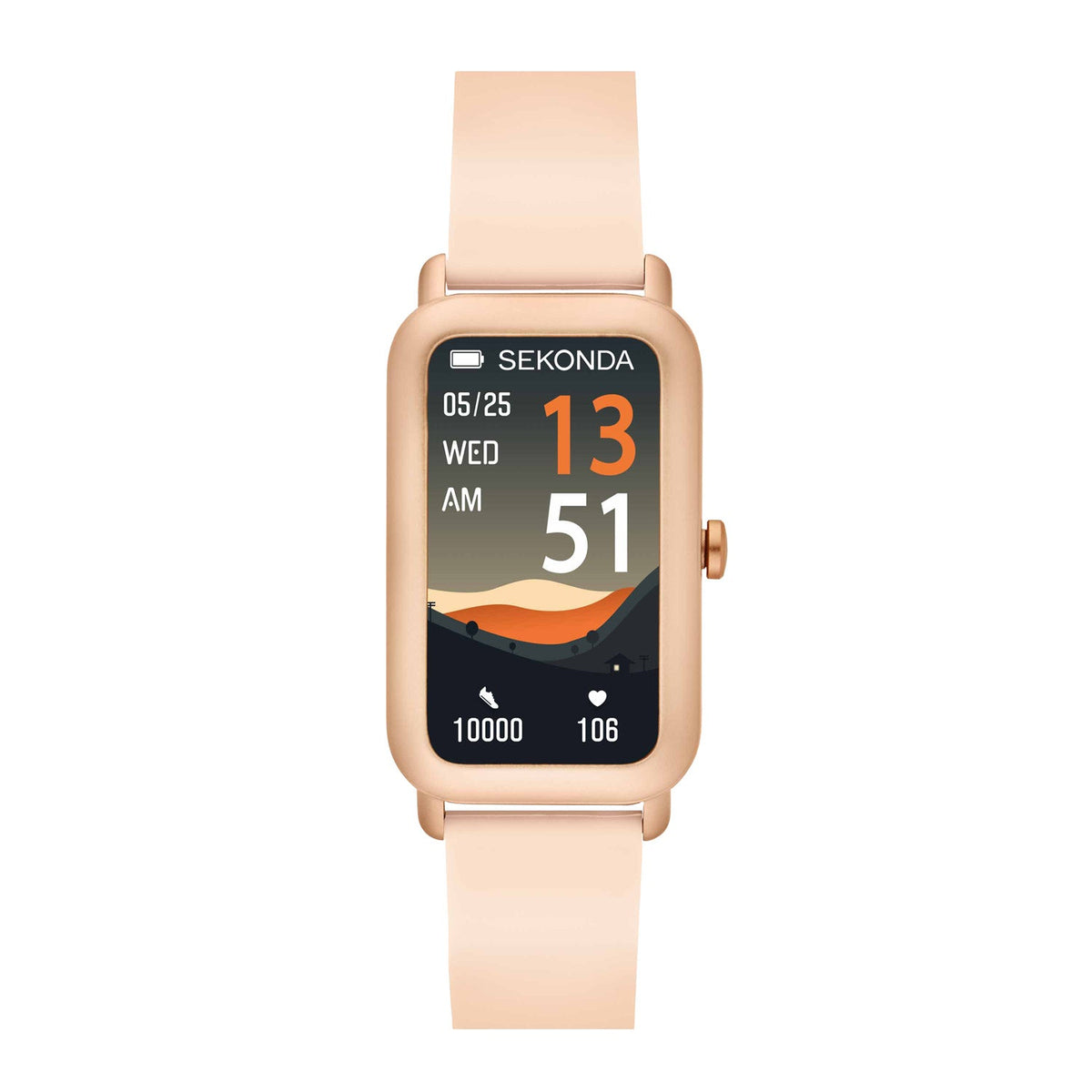 Sekonda Track X LCD Display 26mm Unisex Watch Pink SK30295