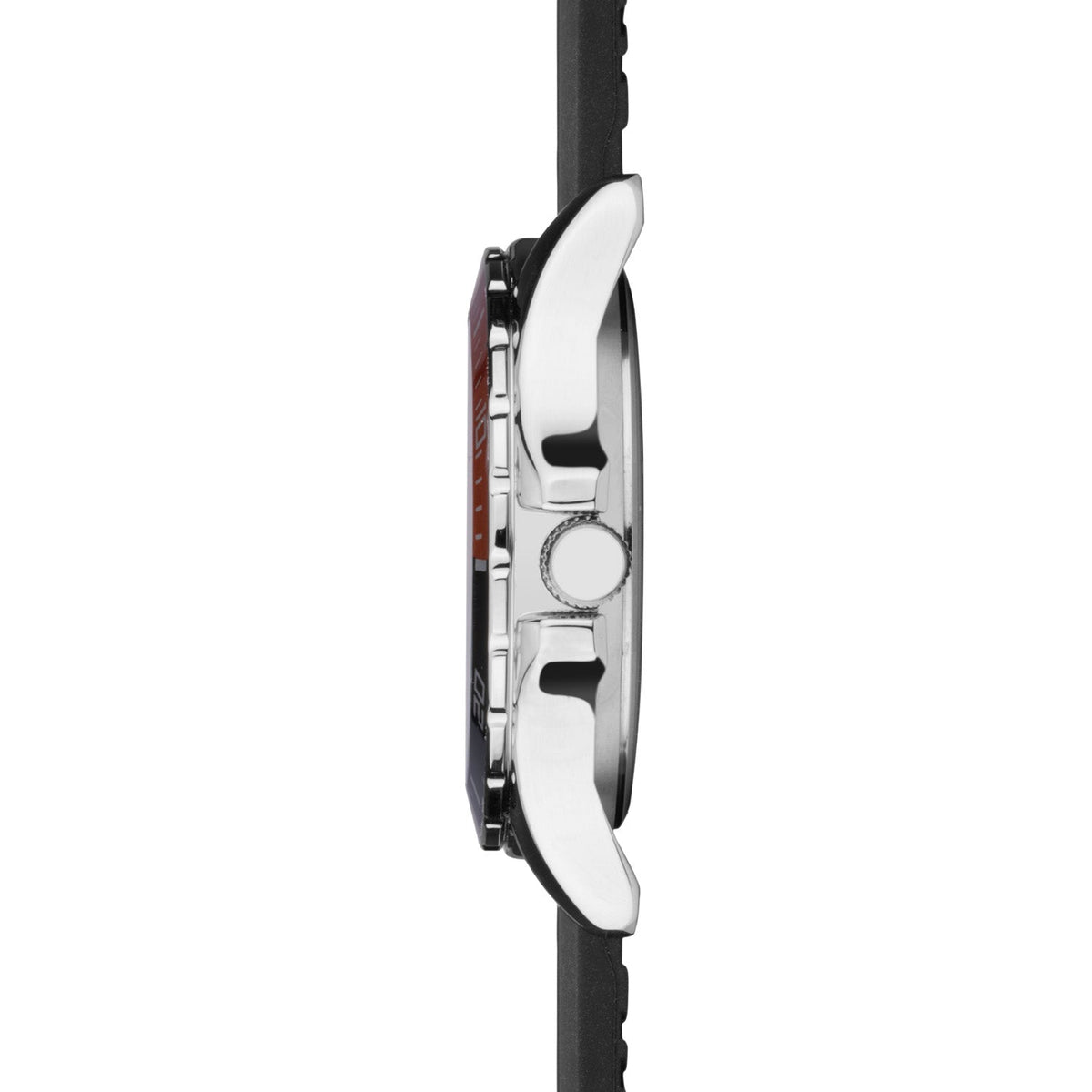 Sekonda Balearic White Dial Black Silicone Mens Watch SK30356 view 3