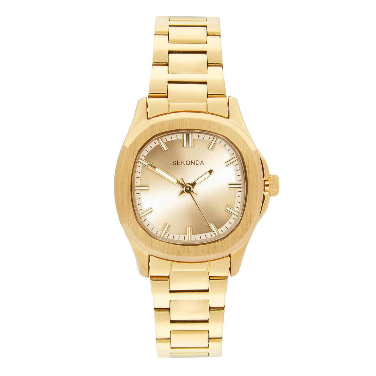 Sekonda Octaire Champagne Dial 30mm Womens Watch Gold SK40726