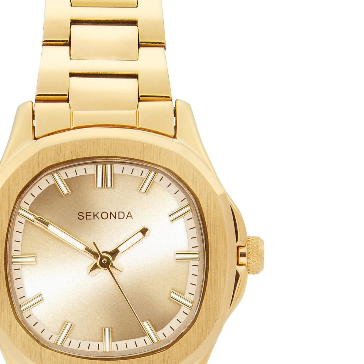 Sekonda Octaire Champagne Dial 30mm Womens Watch Gold SK40726