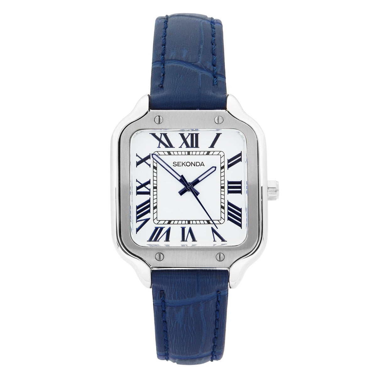Sekonda Rene White Dial 29mm Womens Watch Blue SK40738