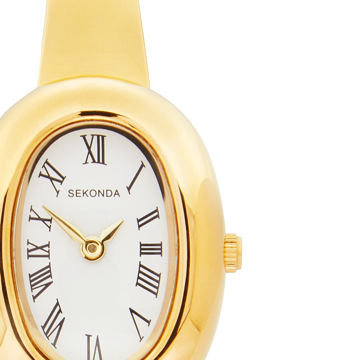 Sekonda Bellamy White Dial 23mm Womens Watch Gold SK40741