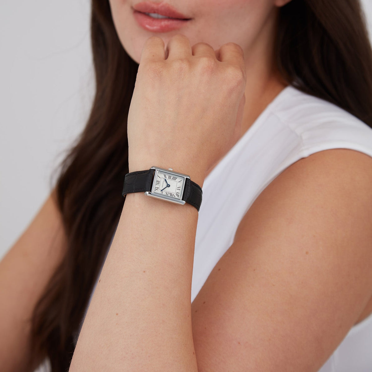Sekonda Colette White Dial 22mm Womens Watch Black SK40744
