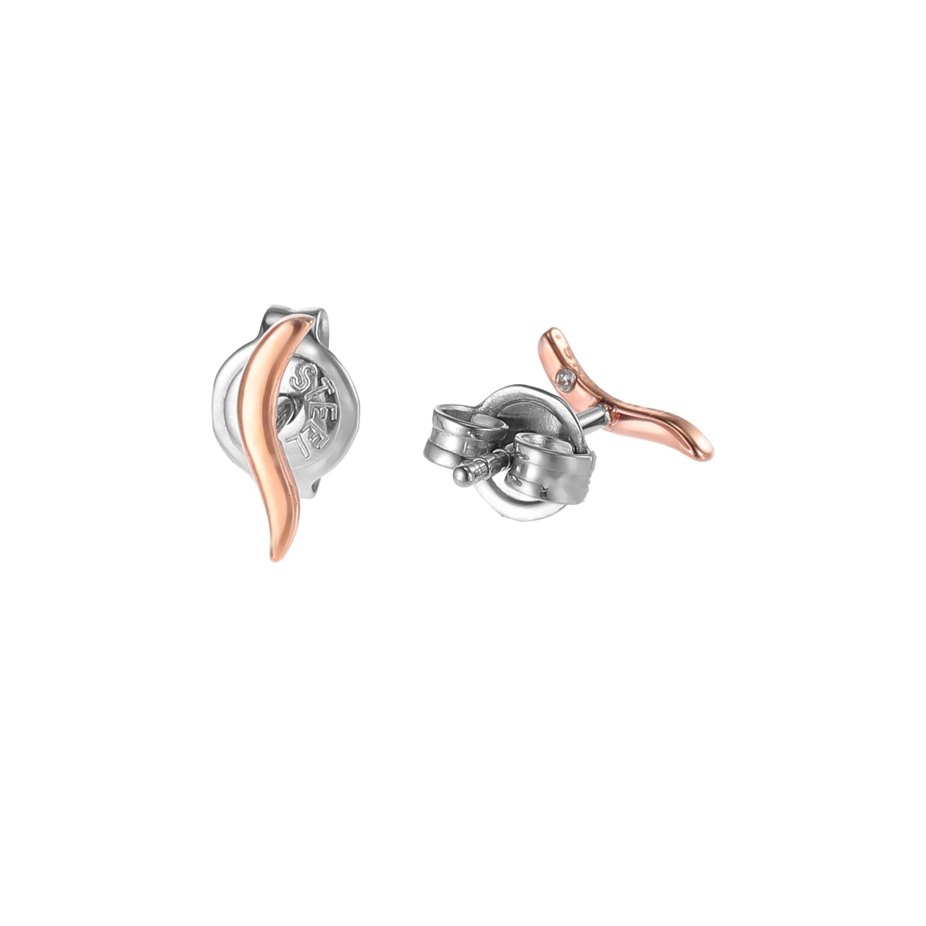 Skagen Essential Waves Rose Gold Earring SKJ1783791