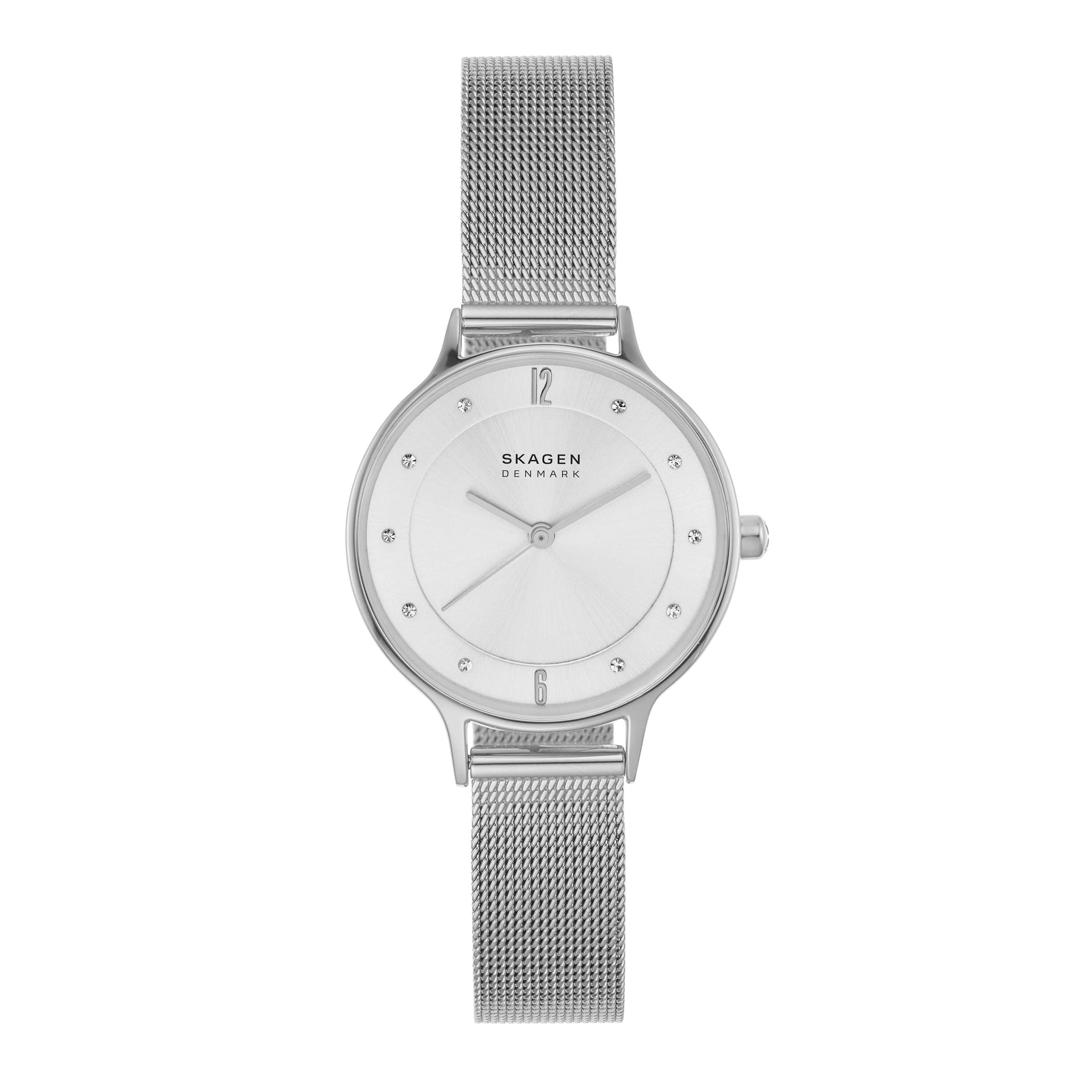 Skagen Anita Lille Silver Dial Stainless Steel Watch SKW2149