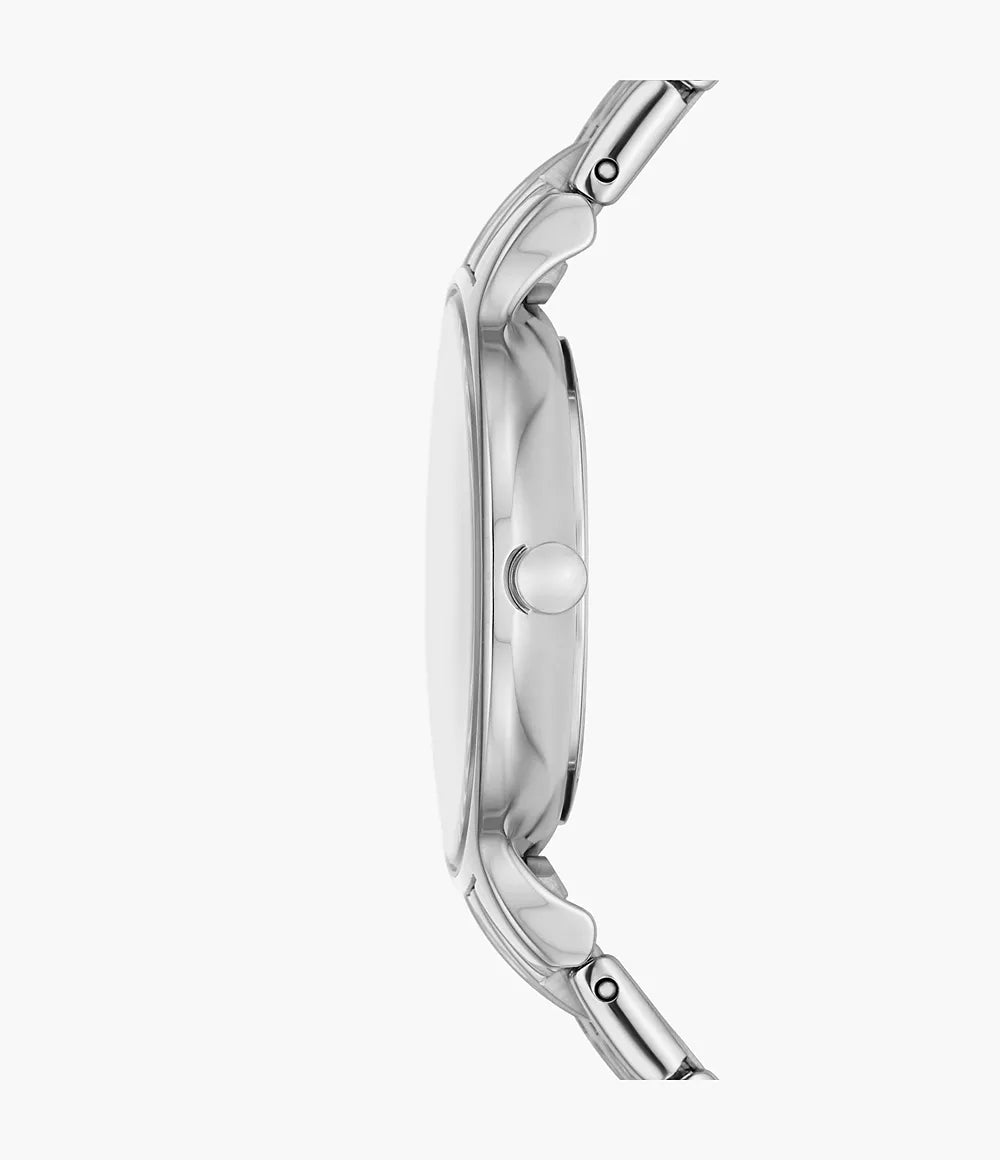 Skagen Anita Lille Elegant Silver Stainless Steel Watch with Three-Hand Display SKW3126