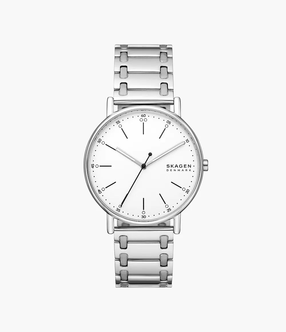 Silver Skagen watch Signatur Silver-Tone Steel Mesh Watch SKW2785 - Skagen main image 2