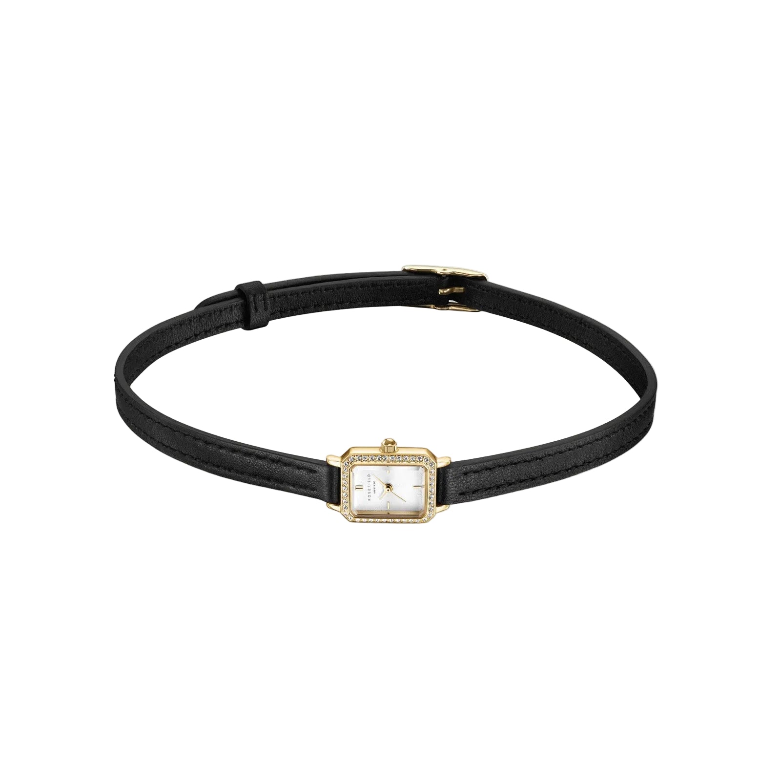 Rosefield Studio Choker Leather Necklace STWBLG-ST03