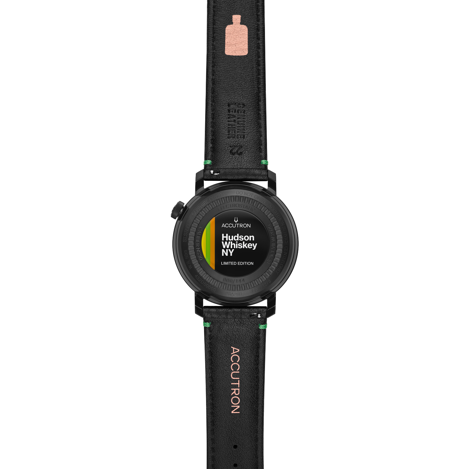 Accutron Spaceview Evolution x Hudson Whiskey 28A209