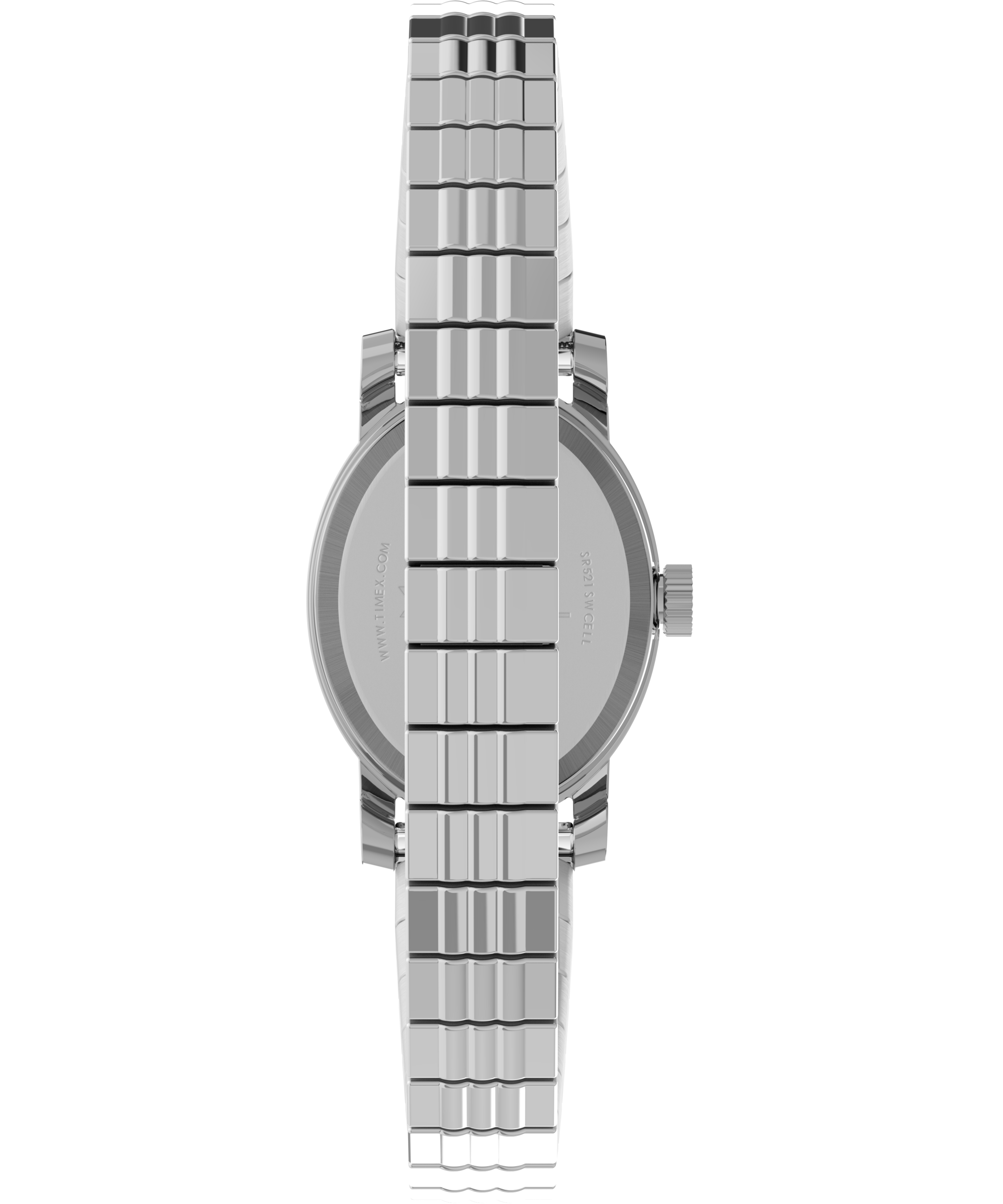 Timex Cavatina Silver Case and Band Mother Of Pearl Dial Women's Watch TW2W70200