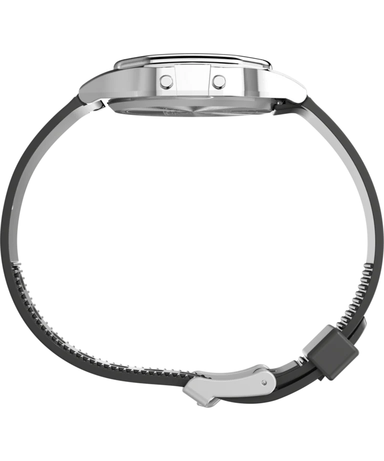 Timex x Peanuts® T80 Digital Stainless Steel Rubber Band Watch TW2W90100