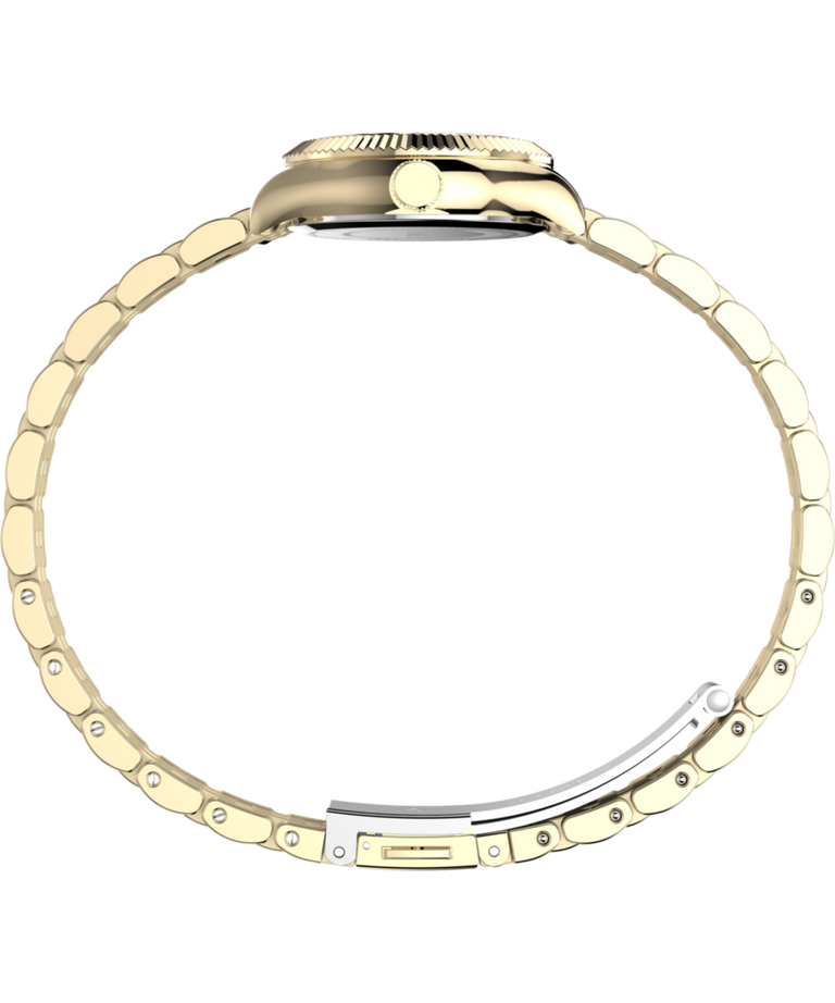 Timex Legacy Mini Gold Dial and Stainless Steel Quartz Watch TW2W91000