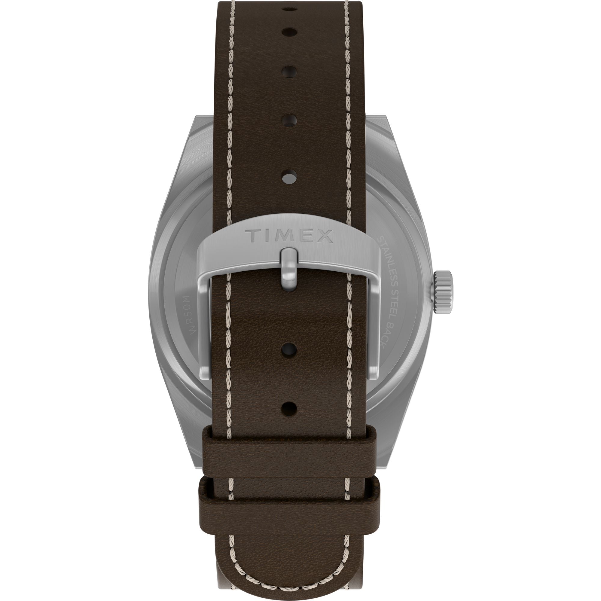 Timex Expedition Capstone Blue Dial with Brown Leather Band TW2Y30600