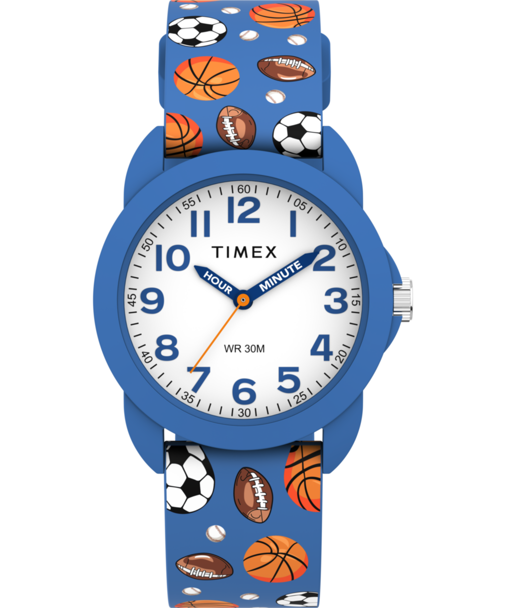 Timex Kids Time Teacher Blue Watch TW2Y59900
