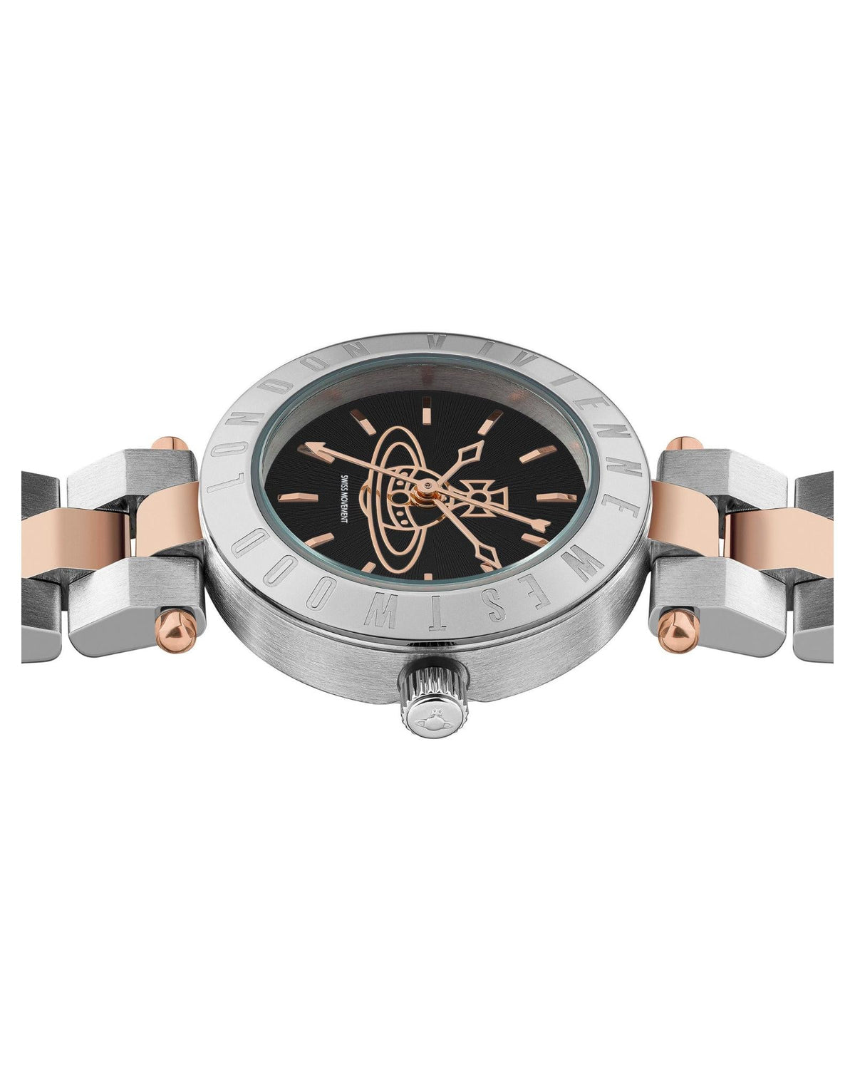 Vivienne Westwood Westbourne Orb Watch Black Dial