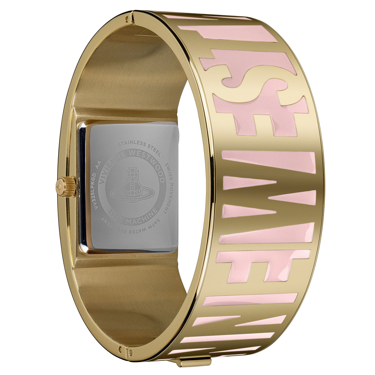 Vivienne Westwood Belvoir 25mm Pink Gold Bangle Watch