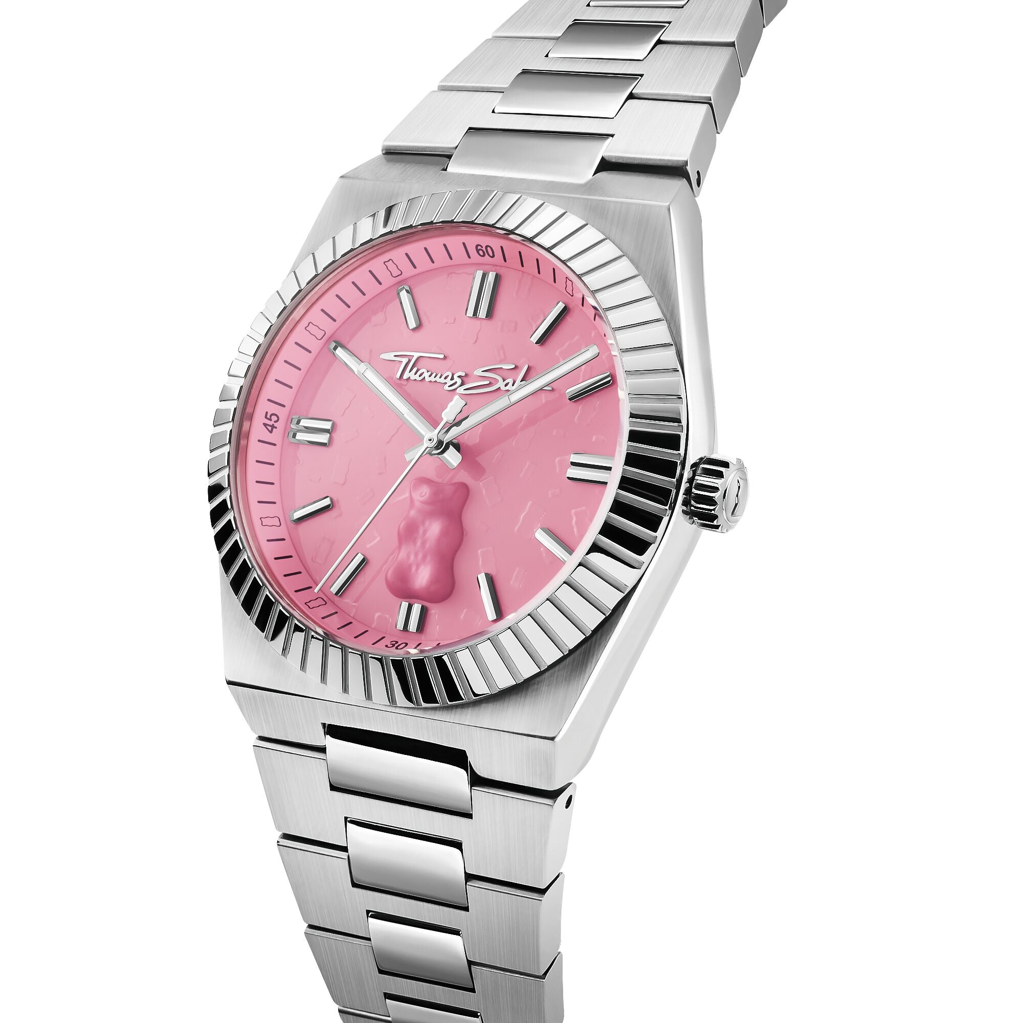 THOMAS SABO Pink HARIBO Goldbear Watch 39mm