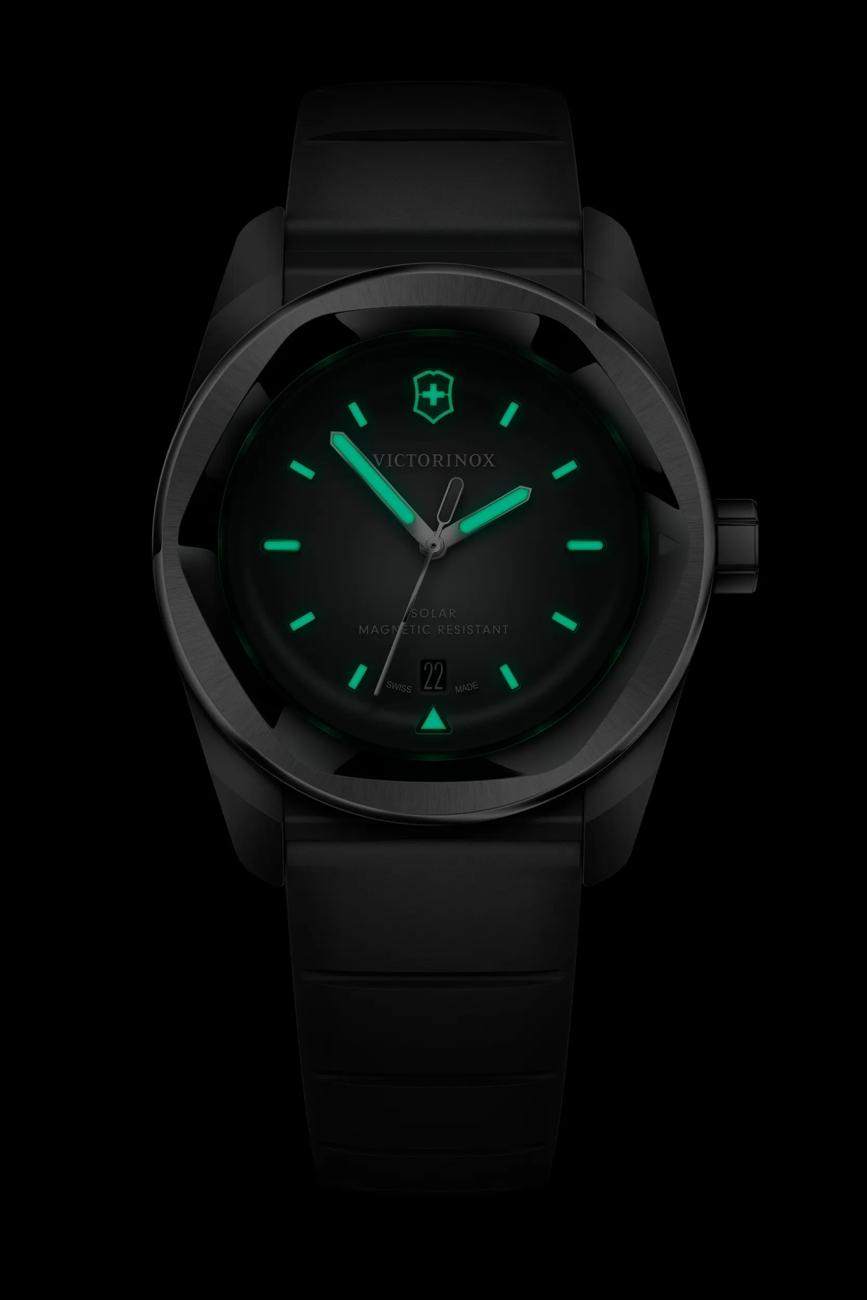 Victorinox Concept One Solar 39mm Grey Rubber and Dial Watch 242052