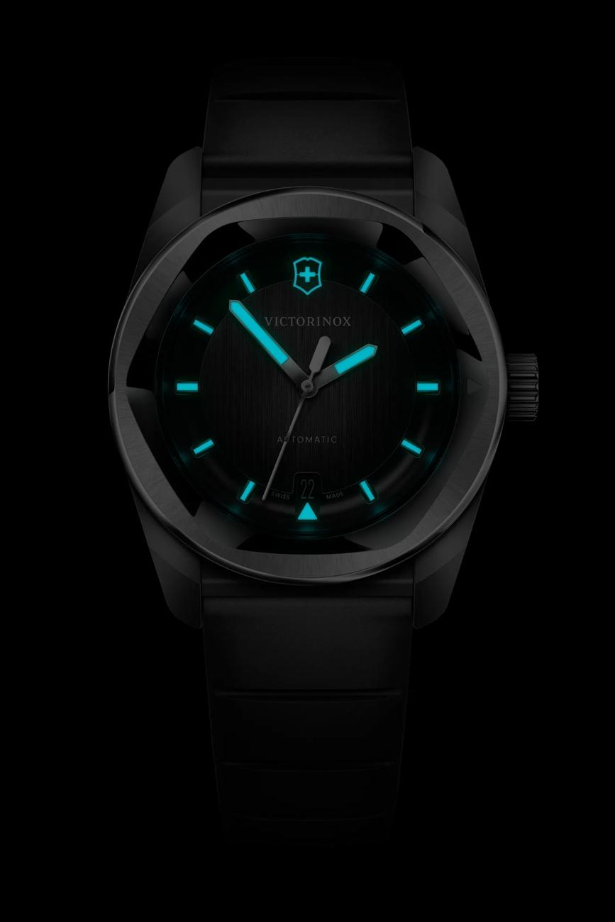 Victorinox Concept One Automatic 39mm Black Rubber and Dial Watch 242057