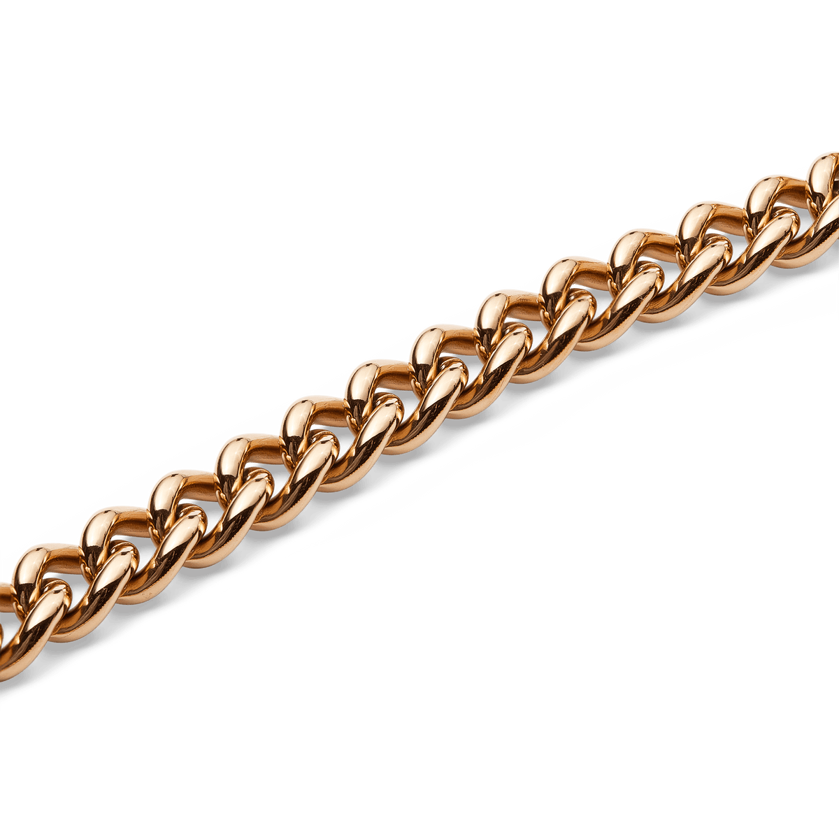 Daniel Wellington Chunky Chain Necklace Rose Gold