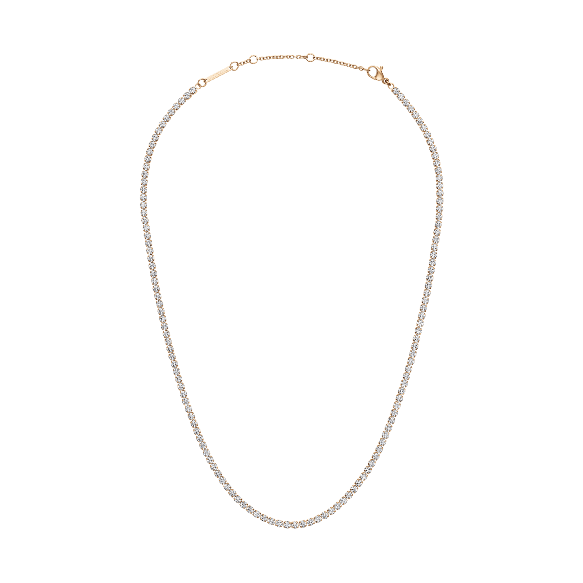 Daniel Wellington Classic Tennis Necklace Rose Gold DW00400390