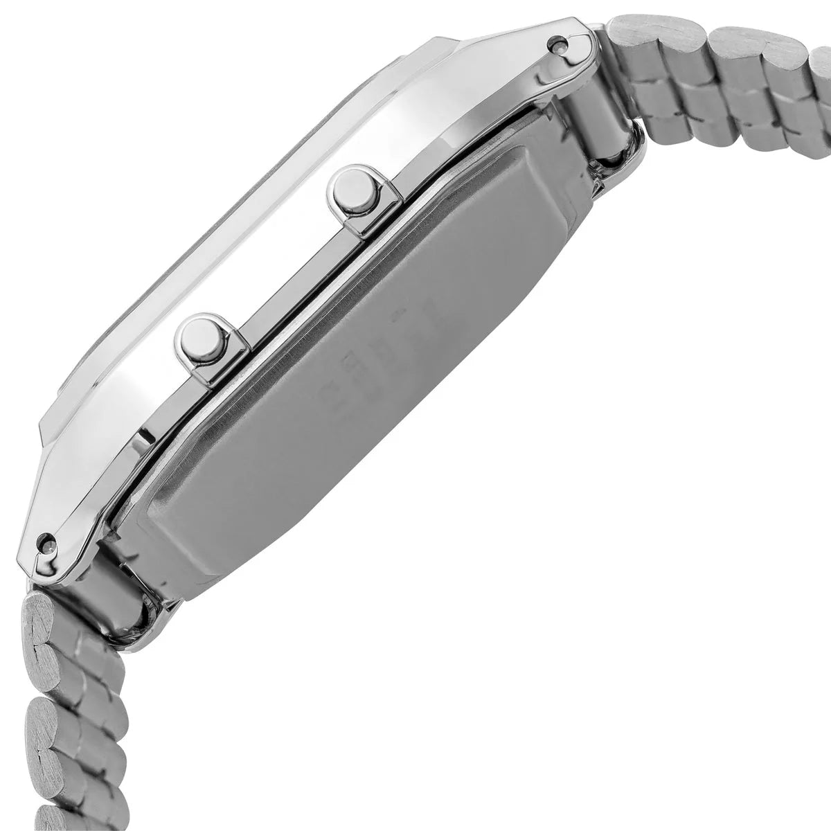 Casio Vintage Dual Time Alarm Silver Dial Analog Digital AQ230A-7A