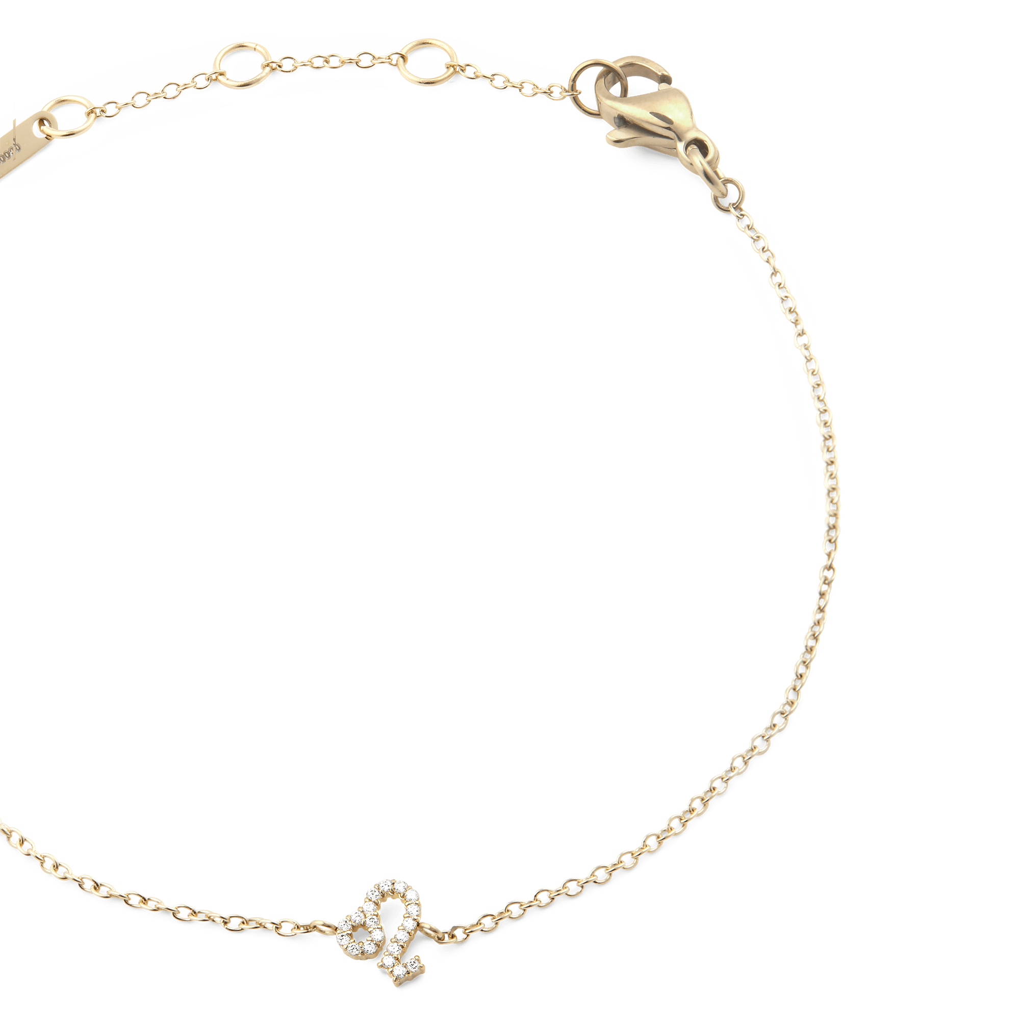 Daniel Wellington Crystal Zodiac Chain Bracelet Gold