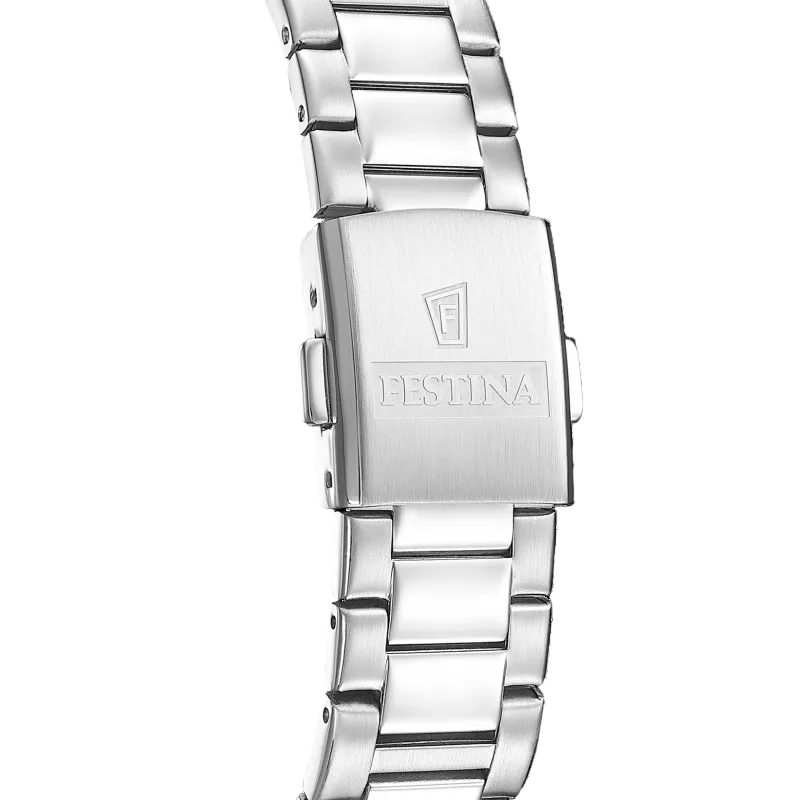 Festina Boyfriend Collection Green Dial Stainless Steel Watch F20753/3