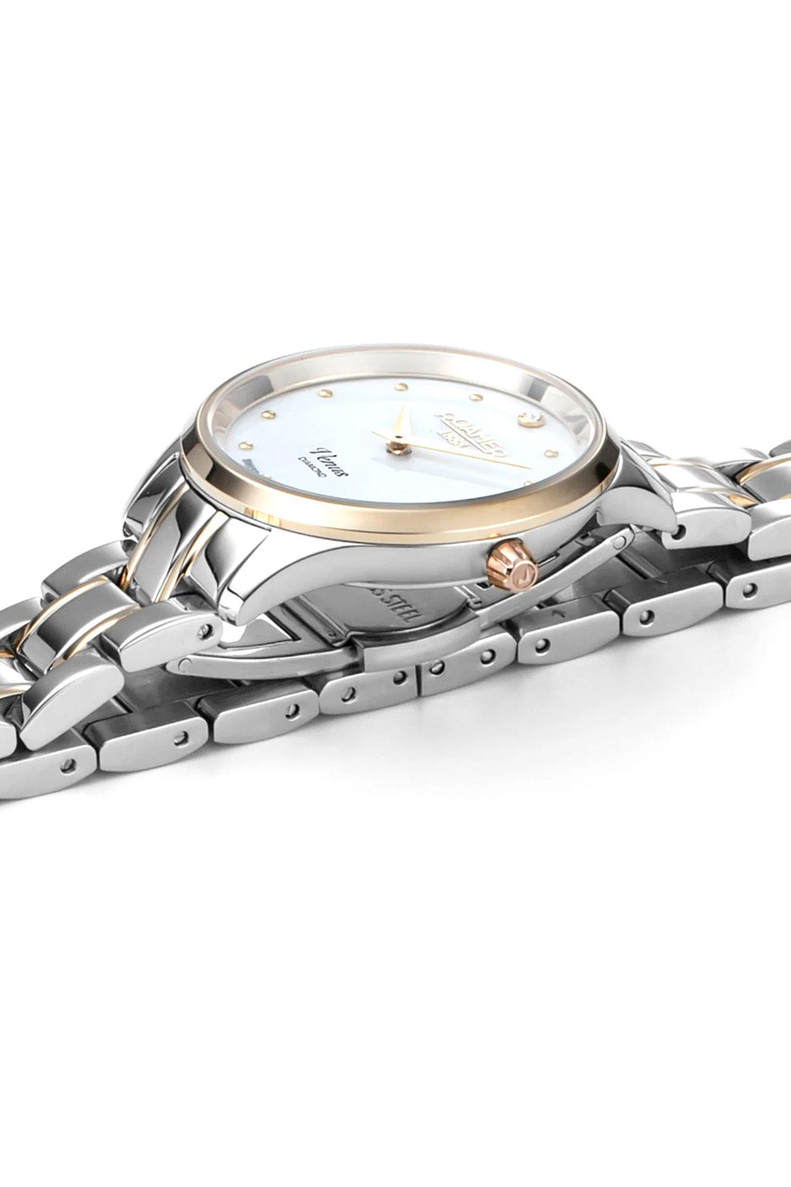Roamer Venus Diamond 30mm Two Tone Stainless Steel Strap Watch