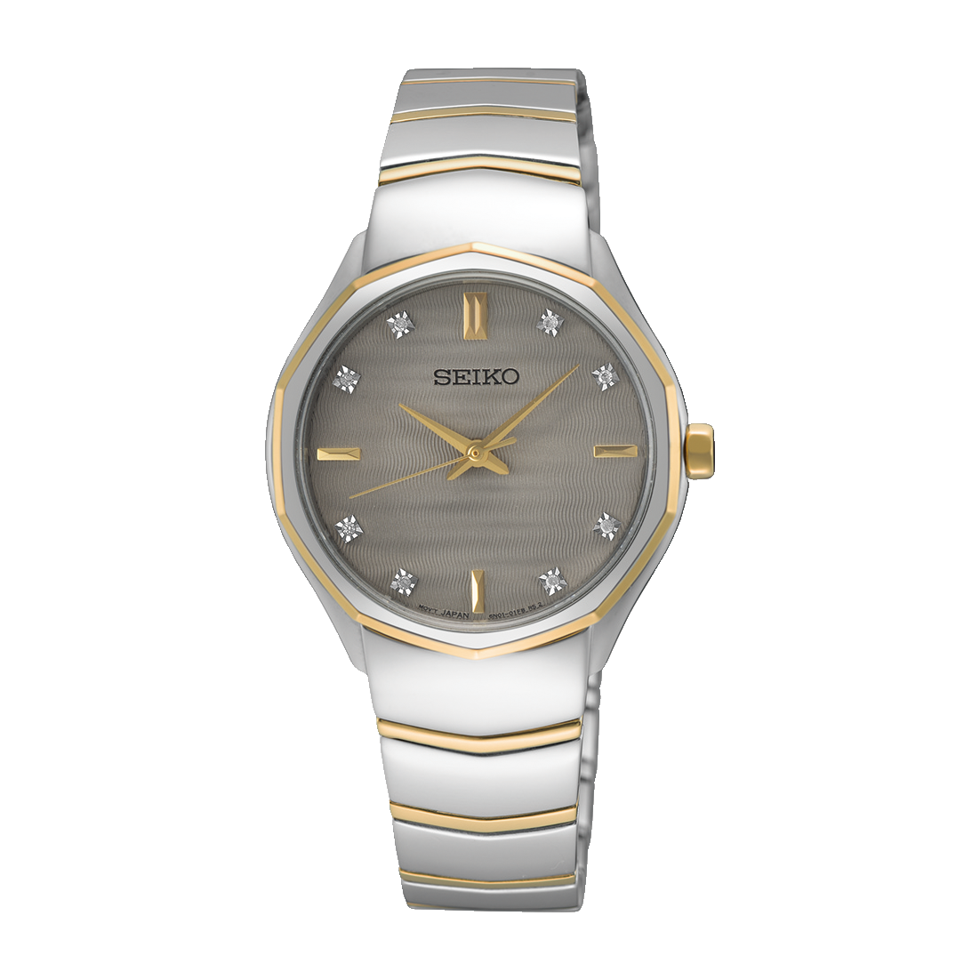 Seiko Silver Classic Grey Dial Watch SUR616P