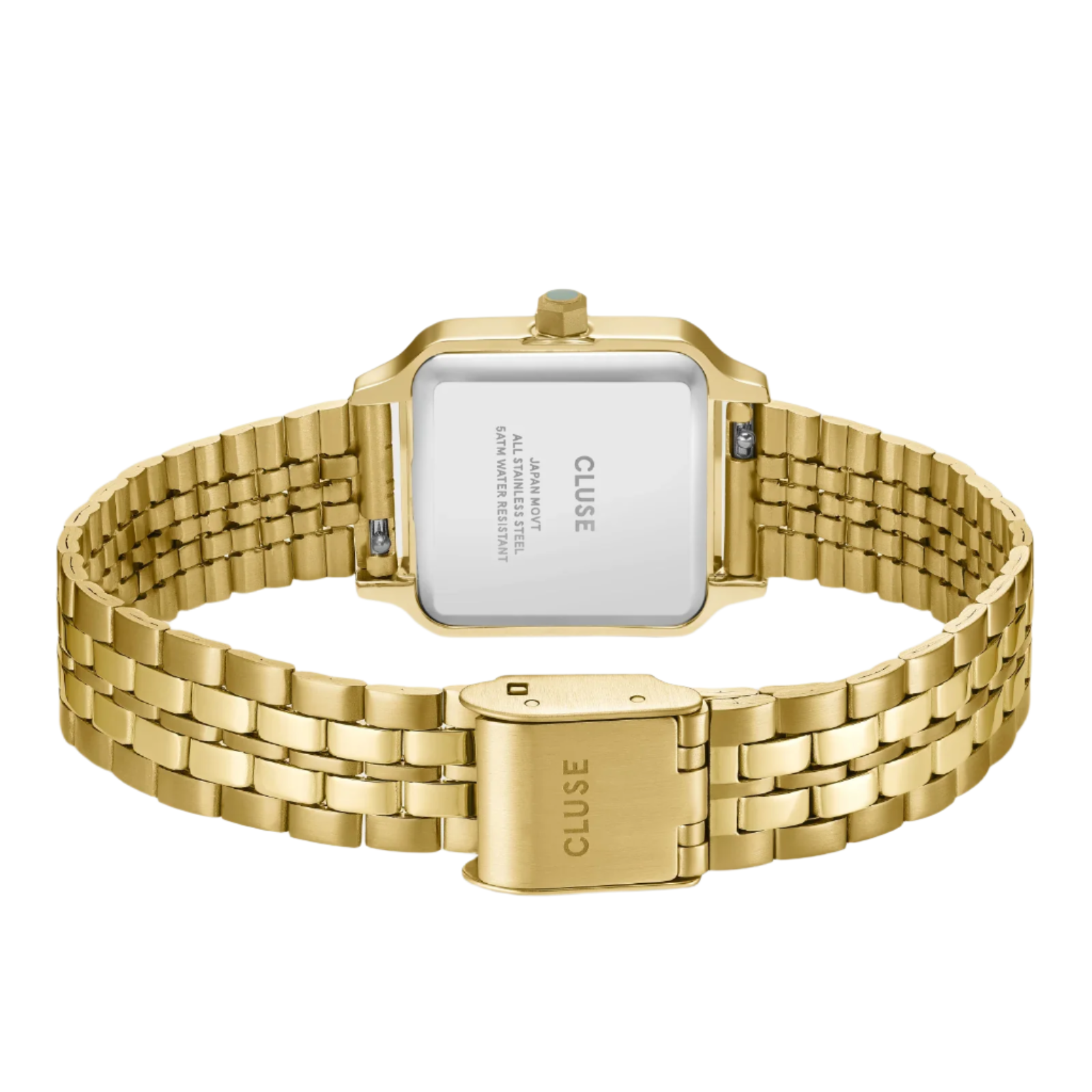 CLUSE Gracieuse Sage Green Dial Gold Stainless Steel Bracelet CW11818