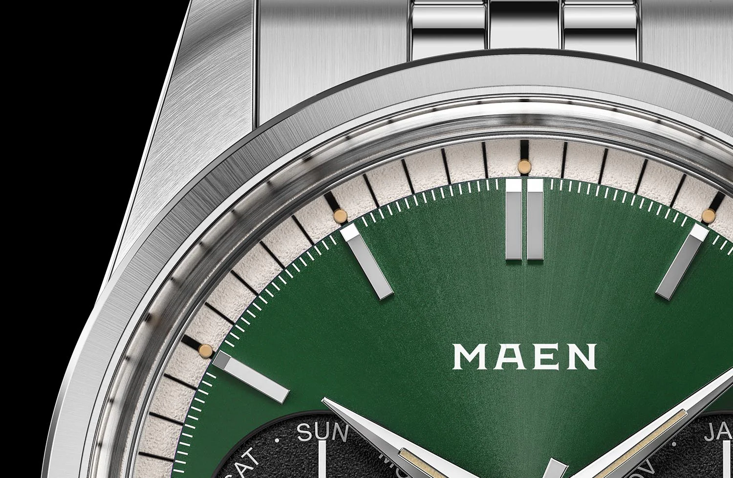 MAEN M5.1.5 Brooklyn 36 Triple Calendar Automatic Watch