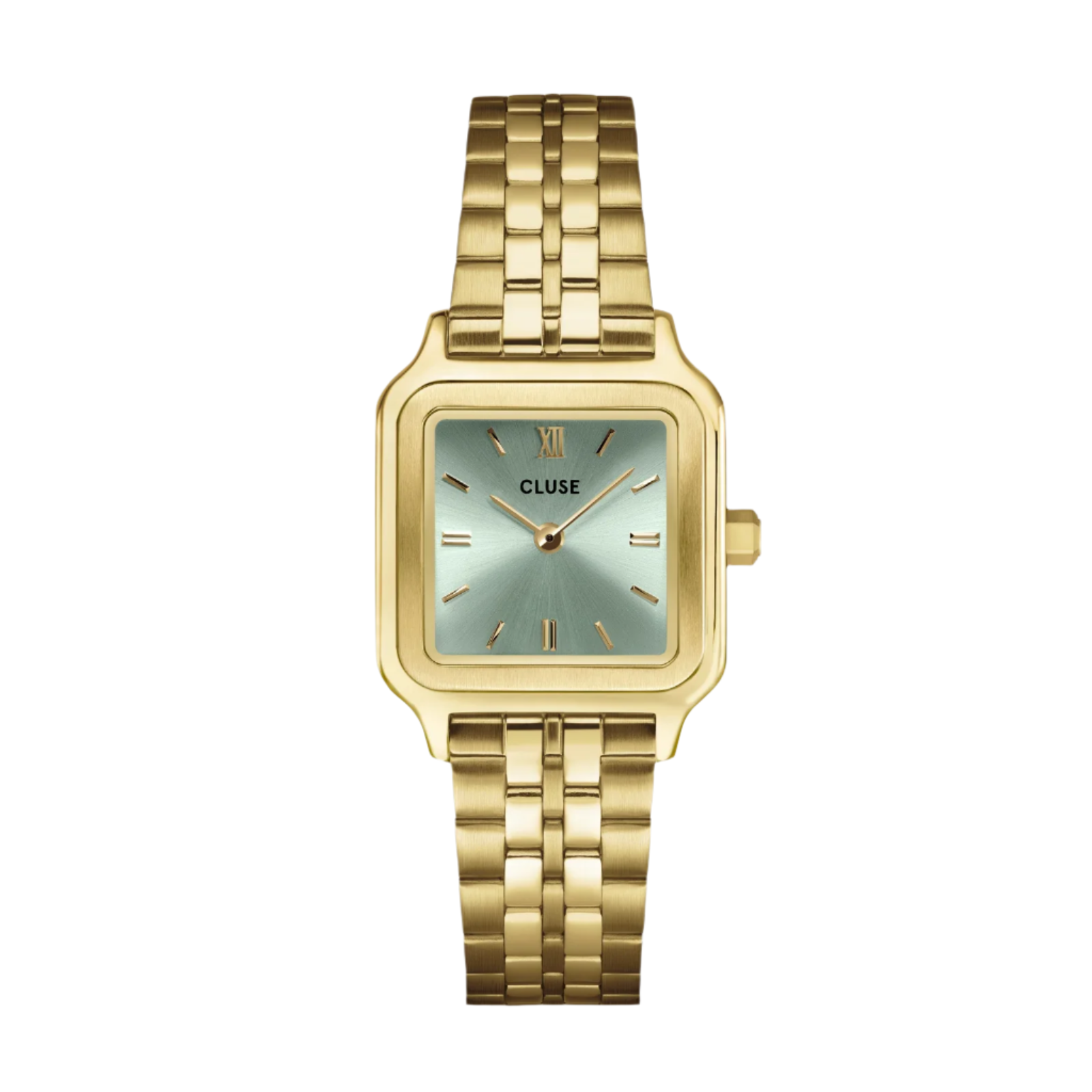 CLUSE Gracieuse Sage Green Dial Gold Stainless Steel Bracelet CW11818