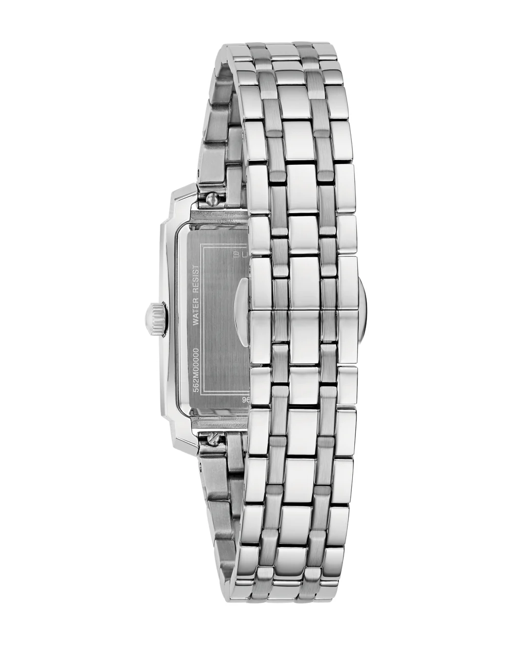 Bulova Sutton Silver Dial Stainless Steel Watch 96L349