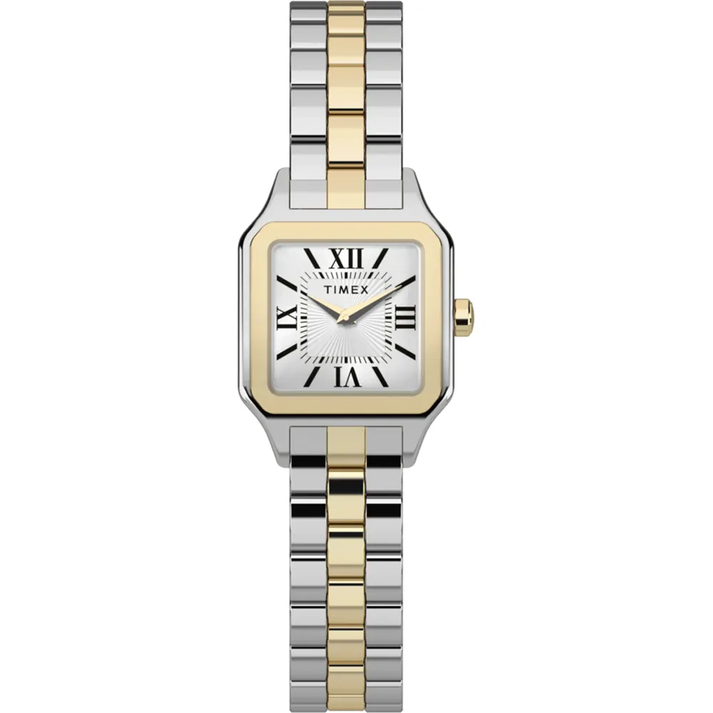 Timex Legacy Addison Trend Square Silver Dial Two Toned  display picture 1