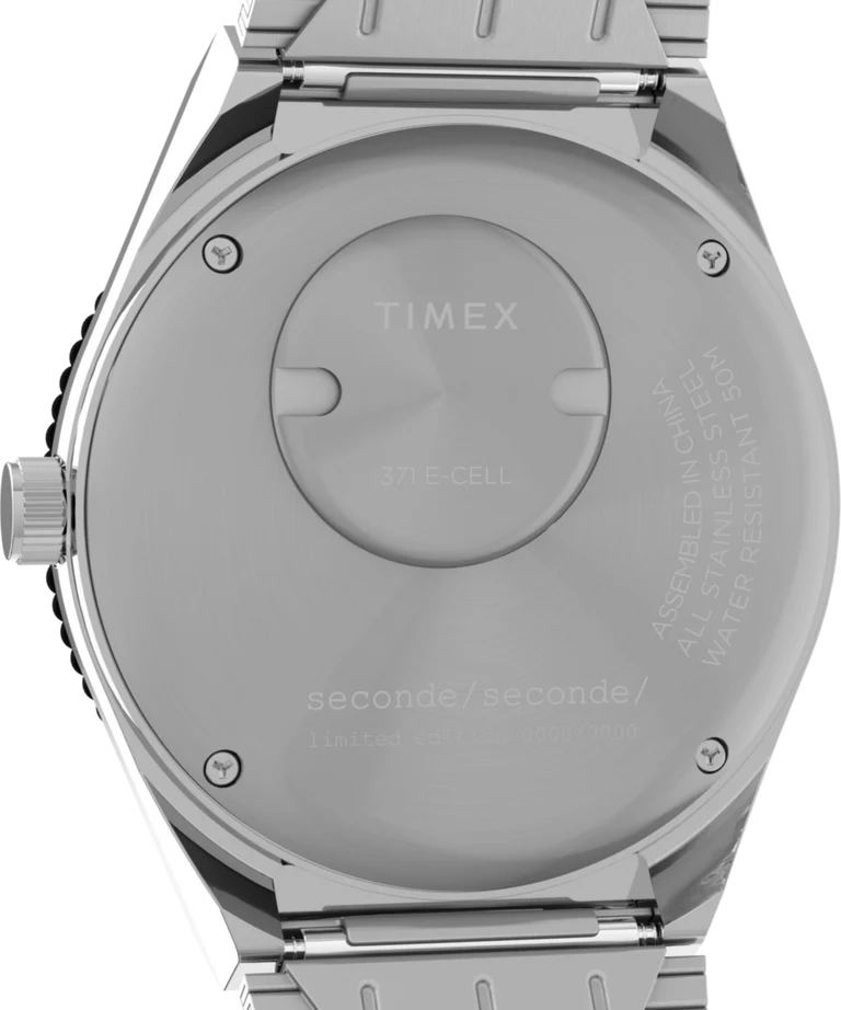 Timex x seconde/seconde/ 38mm Limited Edition Green Men's Watch TW2Y48100