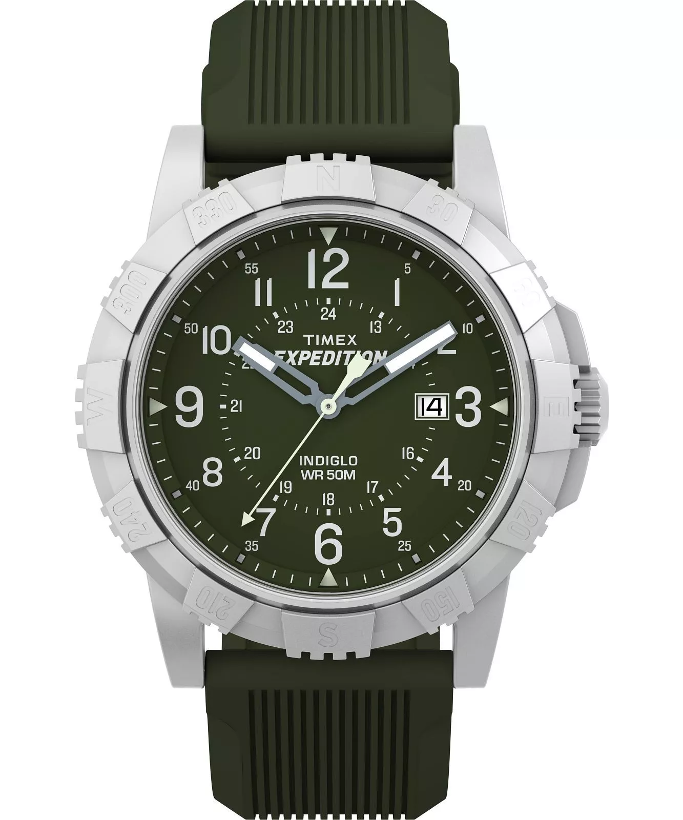 Timex Expedition North Green Dial and Band with Indiglo TW4B32100