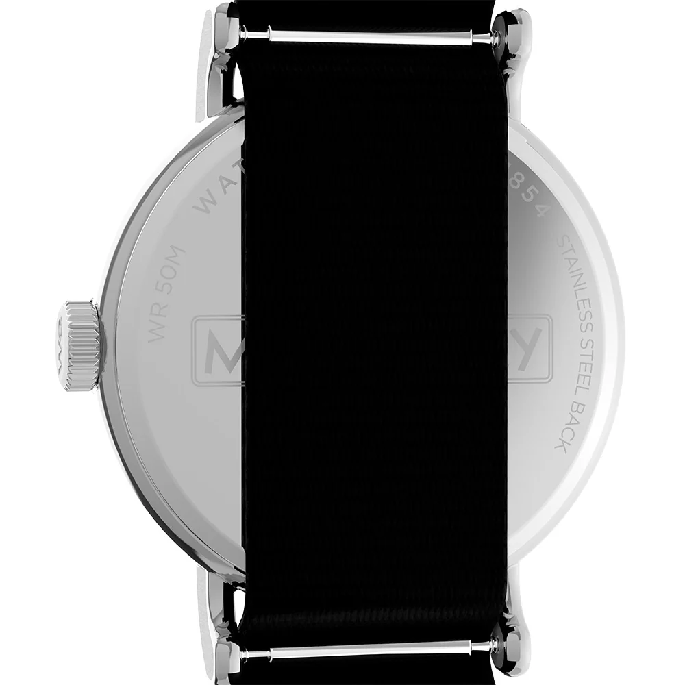 Timex Lab x Monolopy Weekender Black Leather Band with Monopoly Coloured Green TW2Y47000